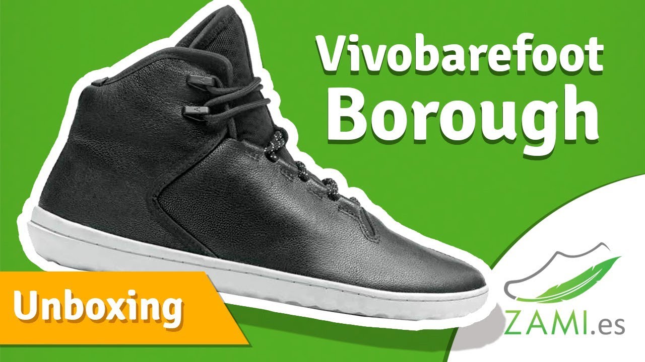 vivobarefoot borough m leather black