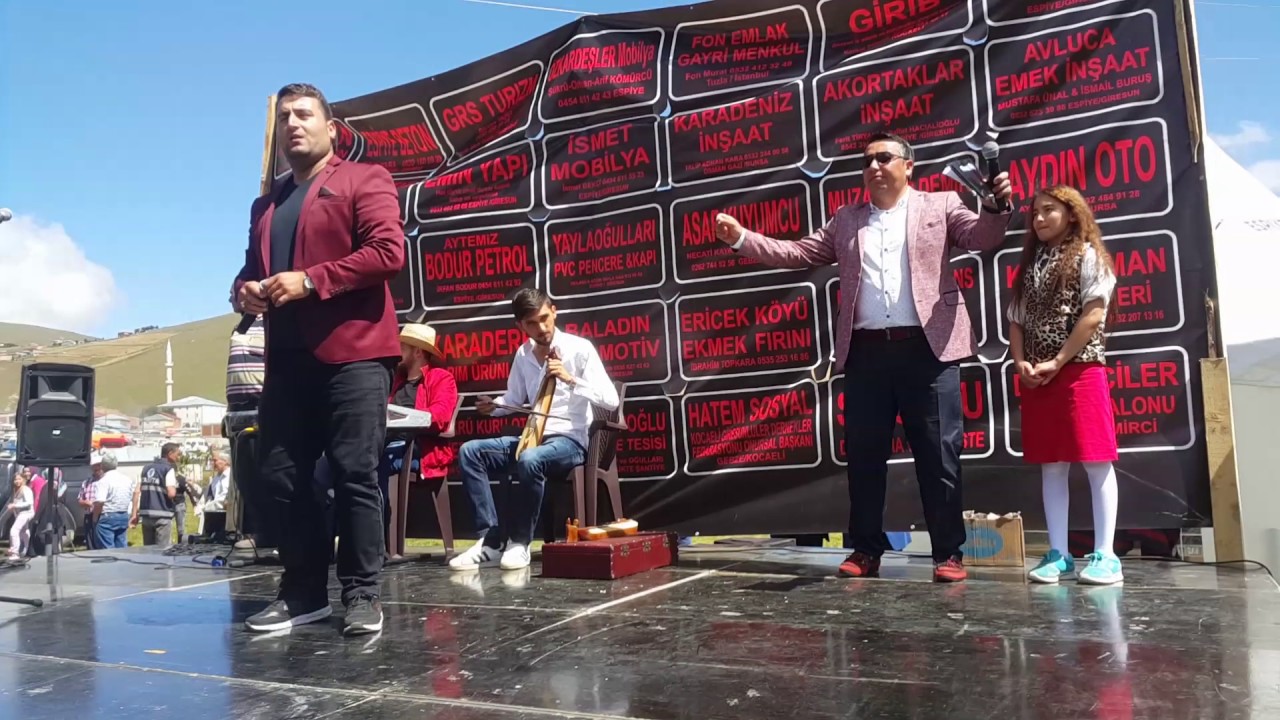 Hamza usta Giresun Espiye karavacik yayla Festivali. .