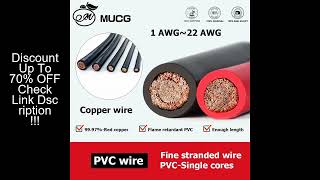 Copper wire PVC Flexible Electric cable Very Soft Strand wire Auto led Speaker Audio Power Car Wirin screenshot 4