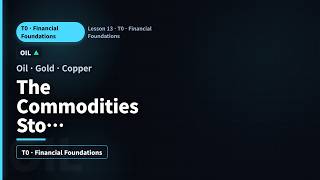 Lesson 13 Β· The Commodities Story β Oil Β· Gold Β· Copper | Investing Mastery