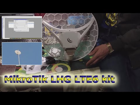 Точка доступа MikroTik LHG LTE6 kit