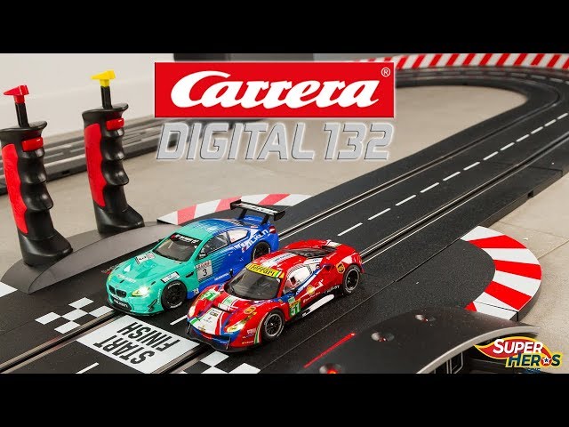 Carrera Digital 132 GT Race Stars Circuit de Voitures GT Ferrari