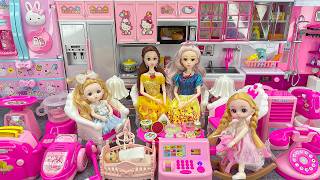 17 Minutes Satisfying with Unboxing Barbie Doll House, Swing&Slide Toys Collection Review | ASMR