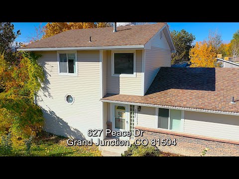 627 Peace Dr, Grand Junction, CO home video tour