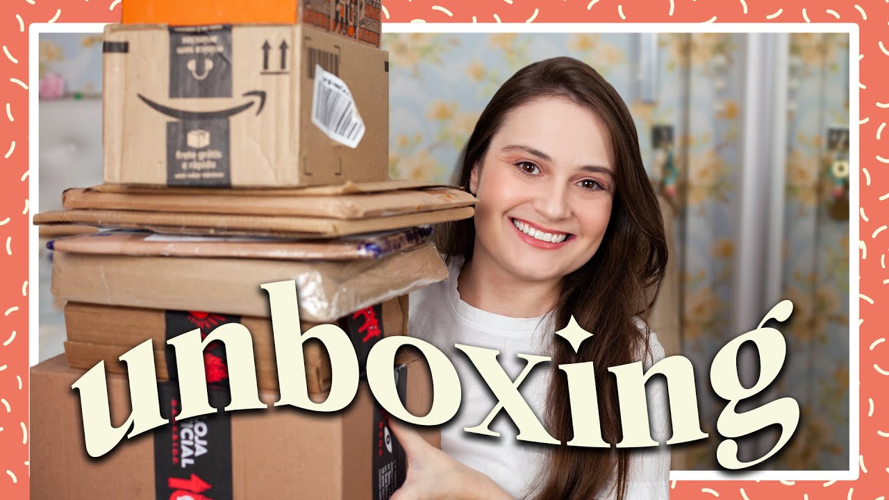 UNBOXING DE MUITOS LIVROS LINDOS