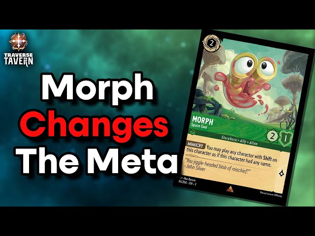 lorcana morph card How Good is Morph Space Goo?