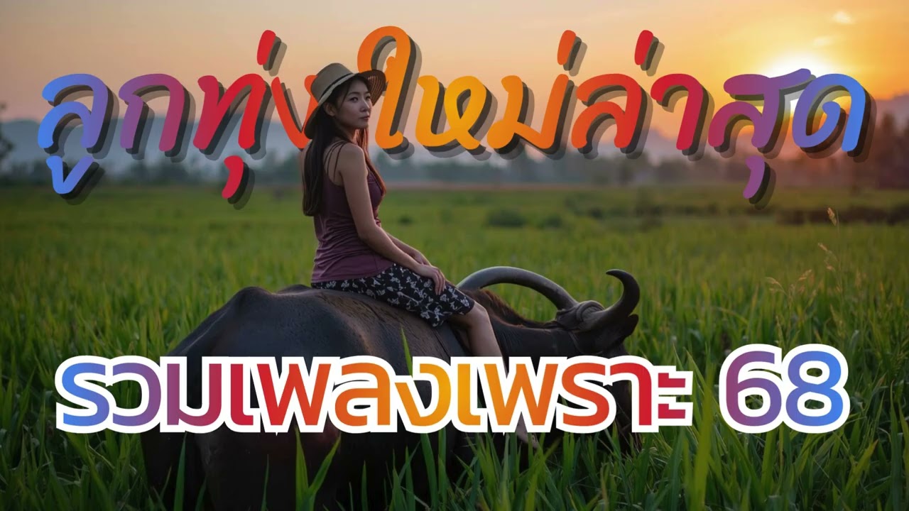 เพลงลูกทุ่งเพลงเพราะ รวมเพลงลูกทุ่งเพลงใหม่ล่าสุด 2026 รวมเพลงเพราะ 68