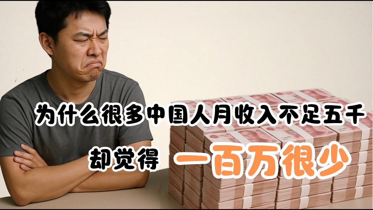 为什么很多人觉得一百万很少，拥有一百万存款在中国属于什么水平？