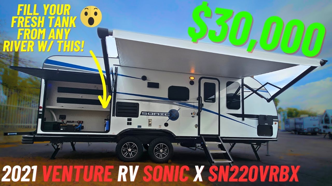 Unveiling the 2021 Venture RV Sonic X Ultimate Travel Trailer Review ...