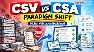Full CSV vs CSA: The Paradigm Shift in Pharma Software Validation | FDA CSA Explained News