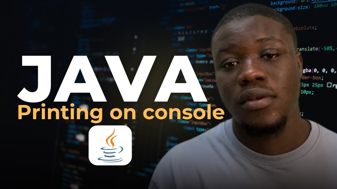 Printing on console in Java | Hausa - YouTube