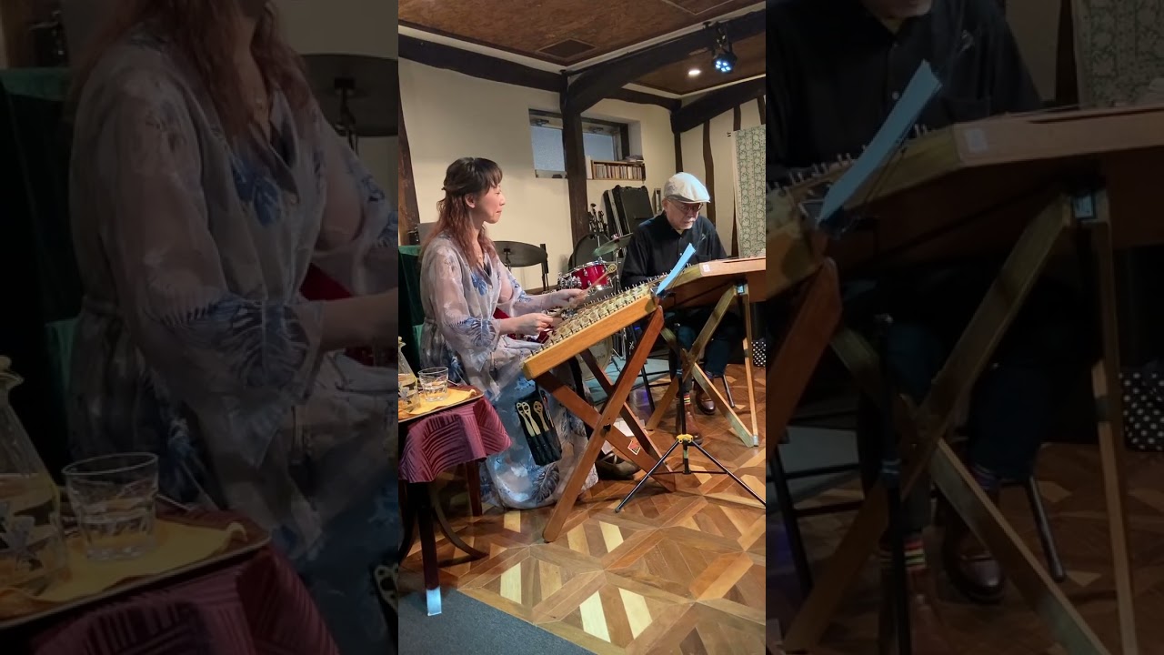 ハンマーダルシマー セッション٩♪Butterfly-a Fig for a Kiss-the