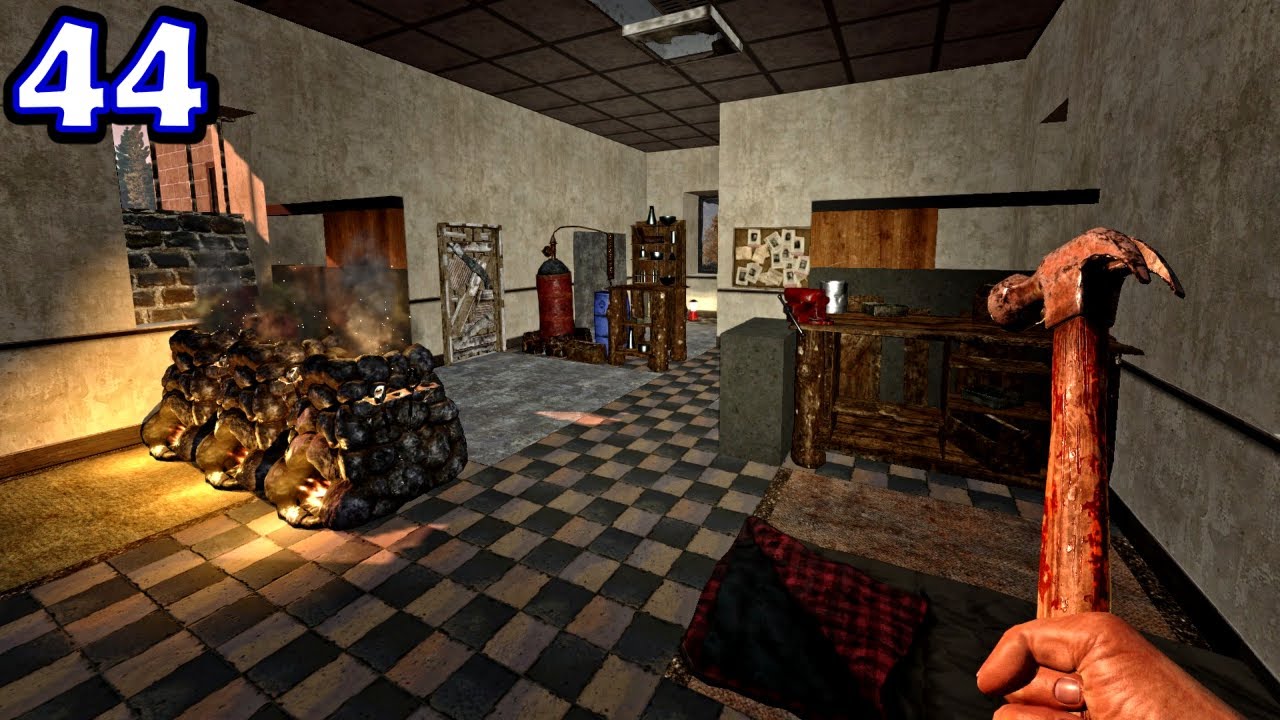 Resetting Skills and Base Work — 7 Days to Die : road 2 21 - ep.44