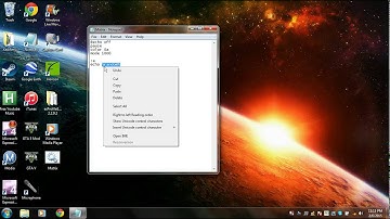 How to do the Matrix Effect with CMD (notepad)
