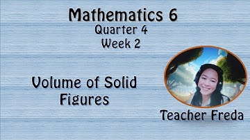 MATH 6 QUARTER 4 WEEK 2 NEW