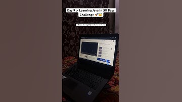 🔥Day 9 :- Into my epic 50-day Java learning challenge! 🚀#challenge #javaprogramming #50daysofcode