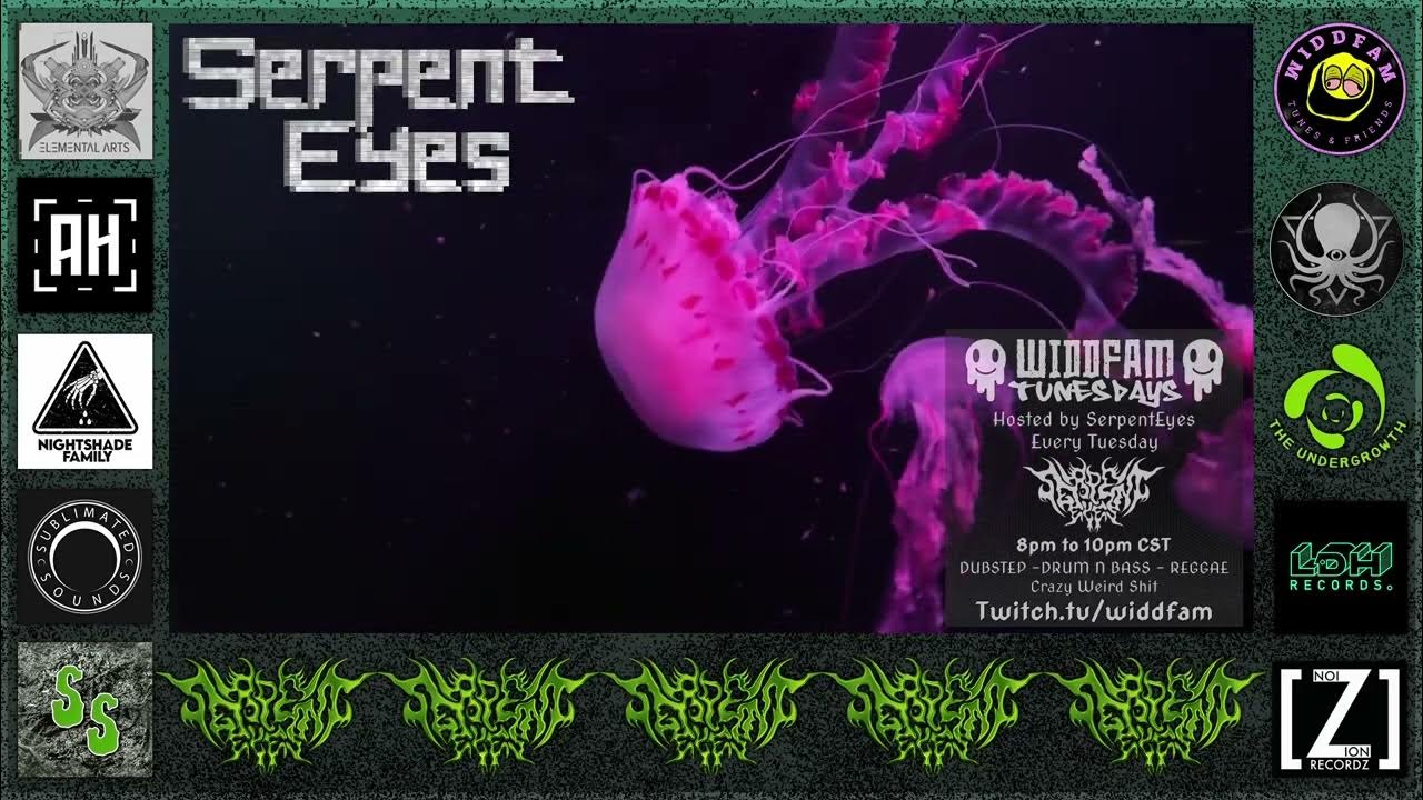 WiddFam Tunesdays w/ SerpentEyes VIBES | TRIP HOP | ELECTRONIC | DANCE | DUBSTEP DJ MIX July 22 2025 WiddFam Tunesdays w/ SerpentEyes VIBES | TRIP HOP | ELECTRONIC | DANCE | DUBSTEP DJ MIX July 22 2025