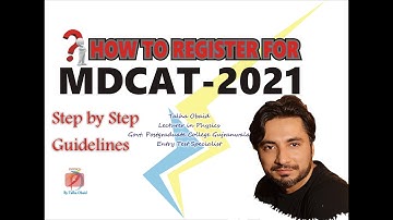 How to register for MDCAT2021 / MDCAT 2021 / MDCAT  Updates