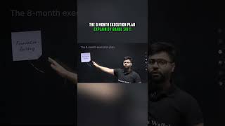 The 8 Month Execution Plan Explain By Rahul Sir!!#mba #mbapreparation #mbawallah #physicswallah #pw