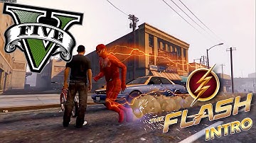 Flash Mod | GTA 5 PC Mods - super speed (GTA 5 Gameplay) [HD] GTA V Rockstar Editor