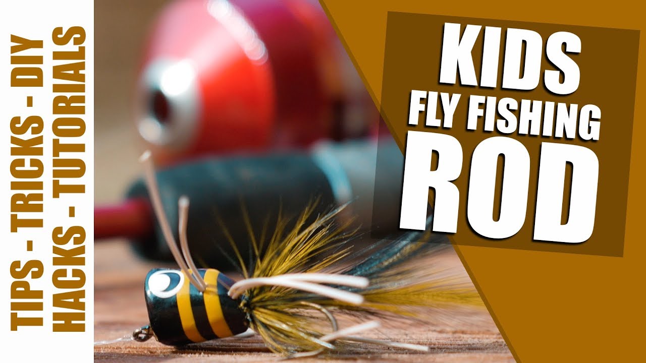 How To Turn Your Kids Fishing Rod Into A Fly Rod 