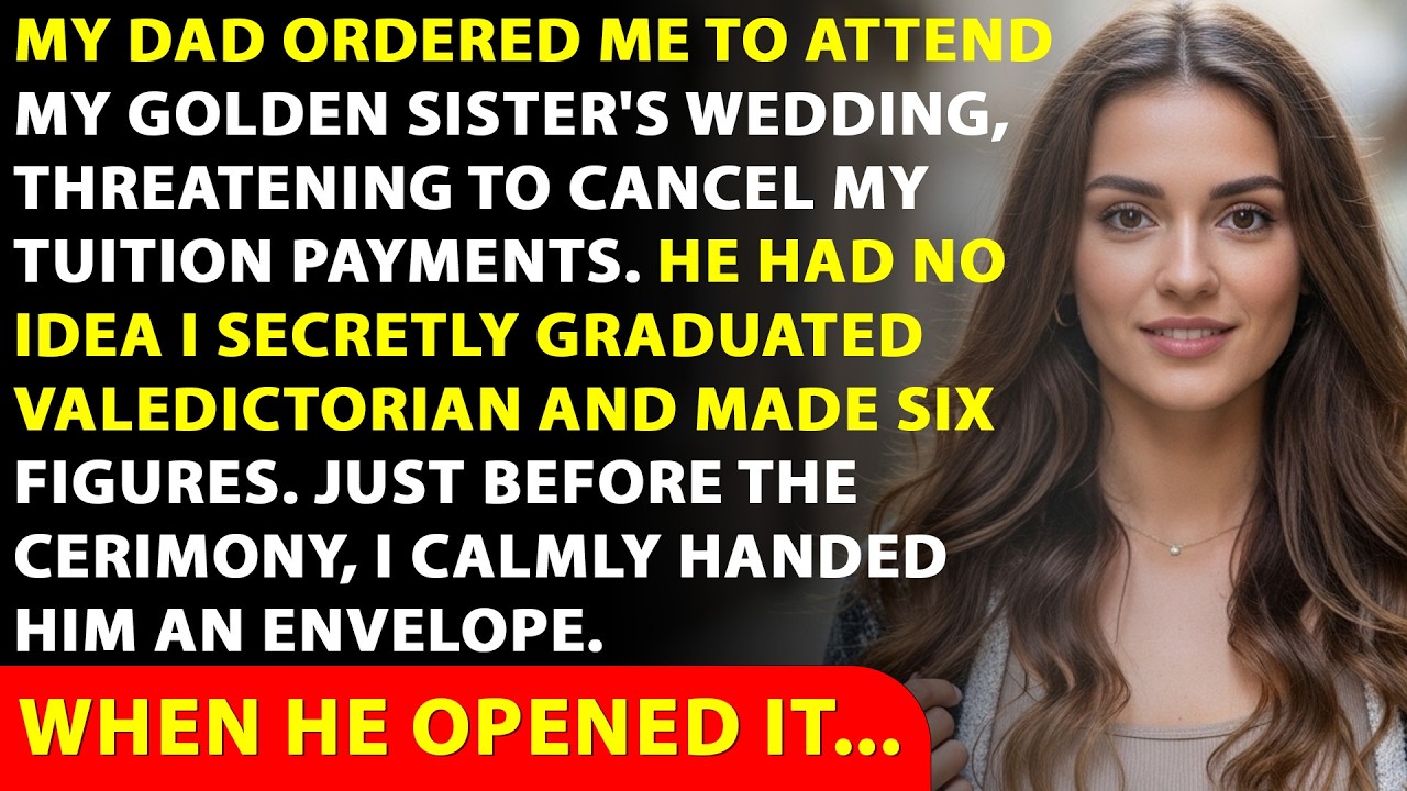 My Dad Forced Me to Attend My Golden Sister's Wedding, Threatening to Cancel Tuition; But Then I...