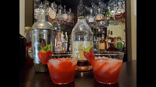 Strawberry Hennessy Drink Recipe - Hennessy Recipe #Hennessy #hennessyrecipe #cognac