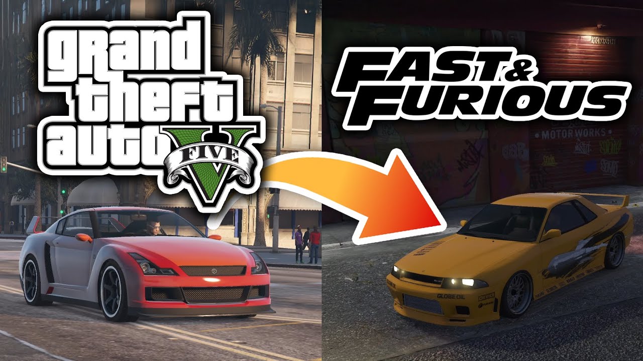 I BUILT 4 FAST AND FURIOUS CARS In GTA V Grand Theft Auto 5 YouTube 