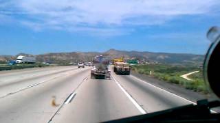Cajon scales full & closed,five lanes for traffic