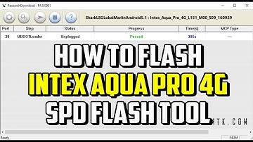 How to Flash Intex Aqua Pro 4G SPD Flash tool | Hindi - Urdu