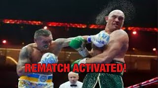 BAD NEWS! THE OLEKSANDR USYK TYSON FURY REMATCH WILL NOT BE FOR UNDISPUTED! IBF GOT THIS WRONG!