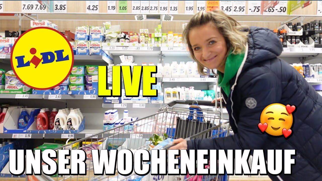 XXL- LIDL LIVE SHOPPING 💰 SOOO TEUER 🤯 UNSER WOCHENEINKAUF 😅 marieland Mama Life Vlog