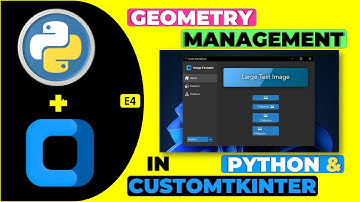 How to Place any Widget in Your Modern GUI Using Pack, Place & Grid - E4 - Hindi - Harsh Nagar