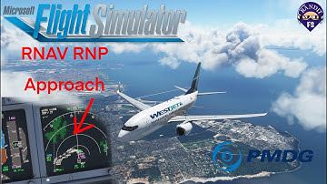 MSFS 2020 | PMDG 737 | RNAV RNP Approach | CYLW Kelowna BC |