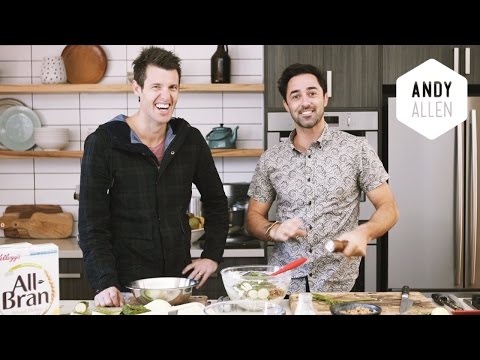 My Zucchini Fritters W Spiced Labneh Doublethedness With Andy Ben-11-08-2015