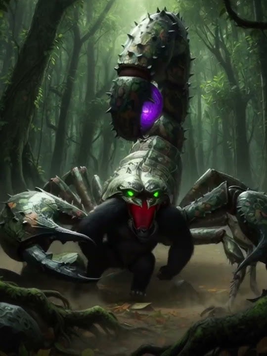 The Deadliest Scorpion vs King Kong #junglemysteries #atlantic #scorpion #untoldstory