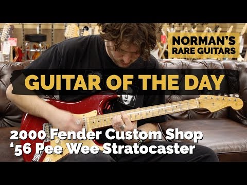 guitar-of-the-day:-2000-fender-custom-shop-1956-pee-wee-stratocaster-|-norman's-rare-guitars