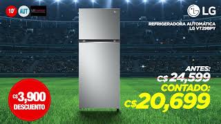 Refrigeradora LG con descuento | Gallo Mundialista