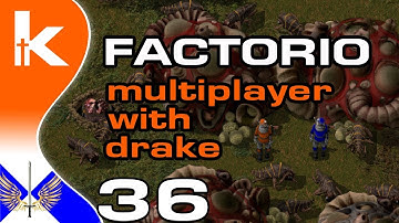 Factorio 0.16 Multiplayer | Belts and Biters with Drake | Ep 36