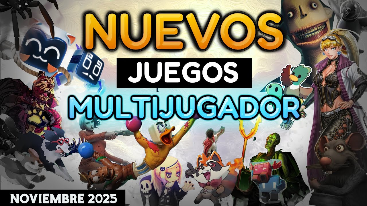 Los Mejores Juegos Multijugador ONLINE y LOCAL para PC de Noviembre 2025, image size:1280x720