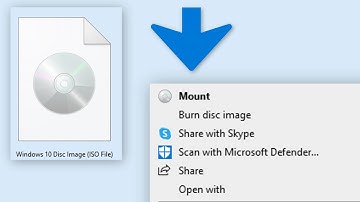 How to Enable Mount Windows 10, 11 Disc Image Iso File