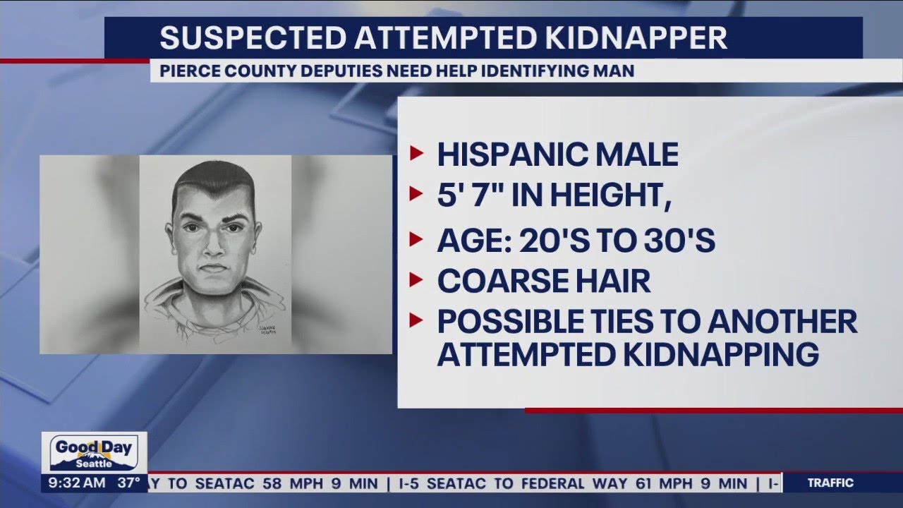 Detectives search for attempted kidnapping suspect | FOX 13 Seattle ...