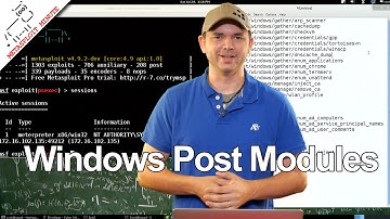 Windows Post Modules - Metasploit Minute [Cyber Security Education]