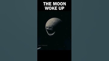 The Moon is alive (goodbye Earth) #moonwakesup #astrophobia #horror #space