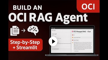 Build a Managed RAG Agent on OCI (Step-by-Step + Streamlit Chat)