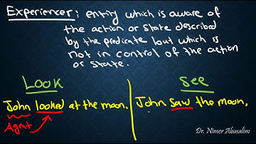 SEMANTICS-20: Thematic Relations