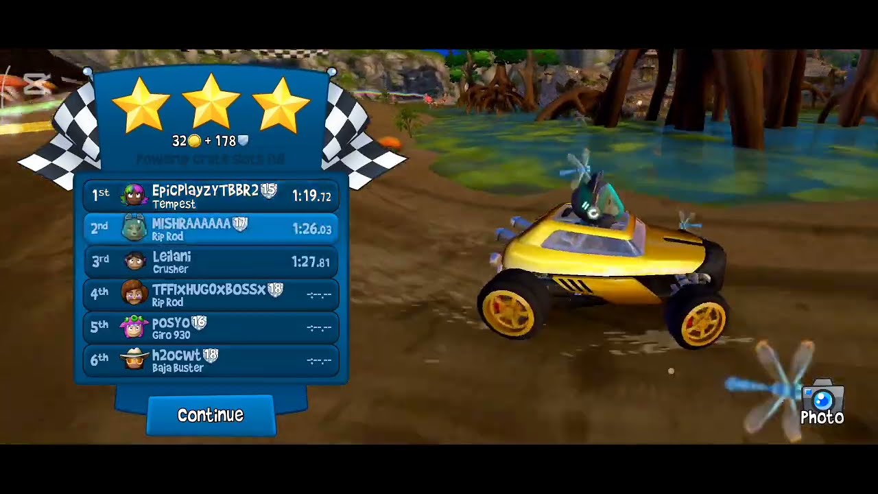 Beach Buggy Racing 2 Gameplay With Tempest 🐯& Leeta 💻| #bbr2 #bbr2gameplay #mobileracer #bbracing2 