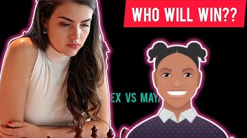 Can the New chess.com bot Maya beat Alexandra Botez? || Botez(2100) Vs Maya(2050)