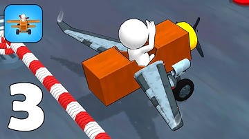 Fly Challenge: Build a Plane! - Part 3 Build A Plane Sky Adventure - Gameplay Walkthrough(Android)