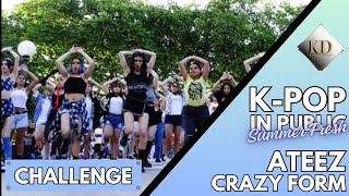 ATEEZ - CRAZY FORM #challenge #ateez #ateezcrazyform #CrazyFormChallenge #Crazy_Form #kpopinpublic